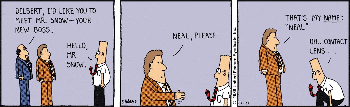 Dilbert Cartoon